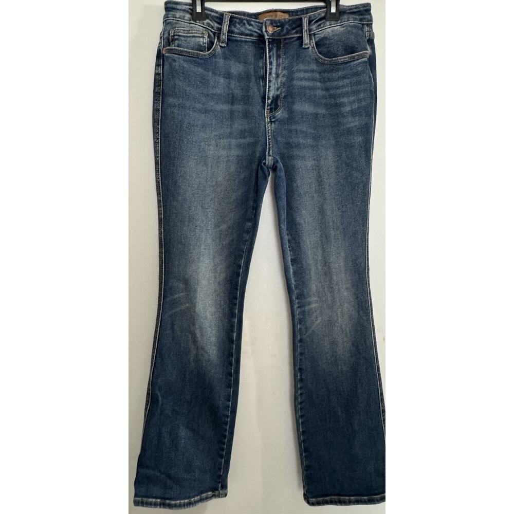 Judy Blue Jeans Women’s 13/31 Blue Dark Wash Boot Cut Stretch Denim JB88148
